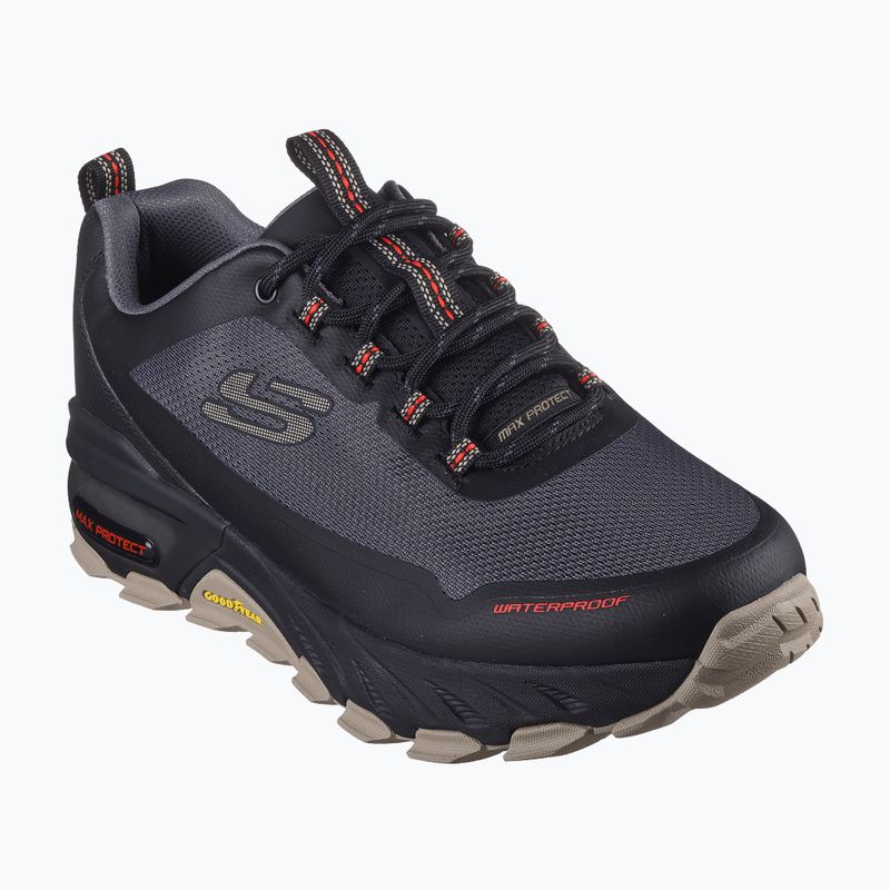 Skechers Max Protect Fast Track black/multi men's shoes 11