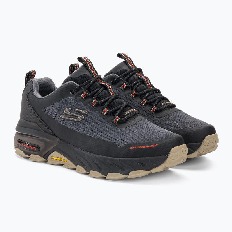 Skechers Max Protect Fast Track black/multi men's shoes 4