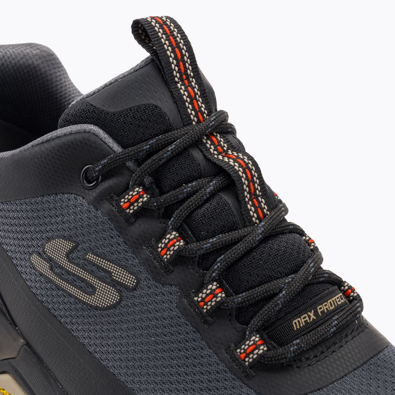 Skechers Max Protect Fast Track black/multi men's shoes 8