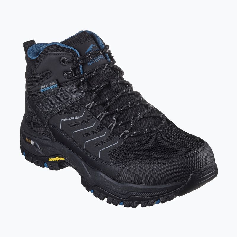 SKECHERS Arch Fit Dawson Raveno black men's trekking shoes 7