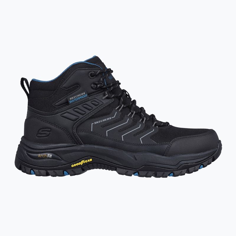 SKECHERS Arch Fit Dawson Raveno black men's trekking shoes 8