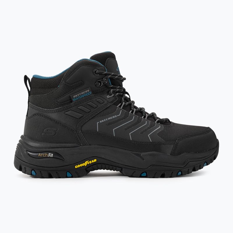 SKECHERS Arch Fit Dawson Raveno black men's trekking shoes 2