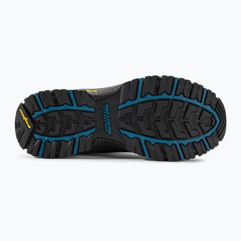 SKECHERS Arch Fit Dawson Raveno black men's trekking shoes 5