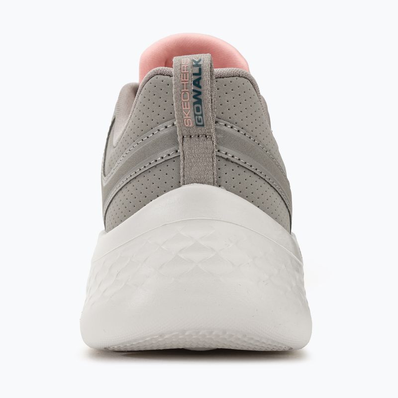 Women's SKECHERS Go Walk Flex Caley taupe/pink shoes 6
