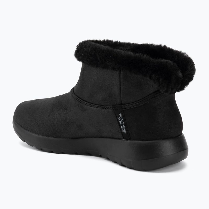 Women's snow boots SKECHERS On-The-Go Joy Cozy Dream black 3