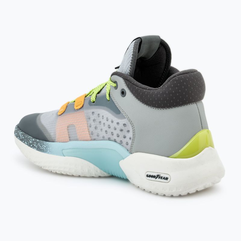 SKECHERS SKX Resagrip men's basketball shoes gray/yellow 3