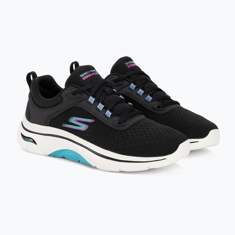 SKECHERS women's shoes Go Walk Arch Fit 2.0 Balin black/multi 5