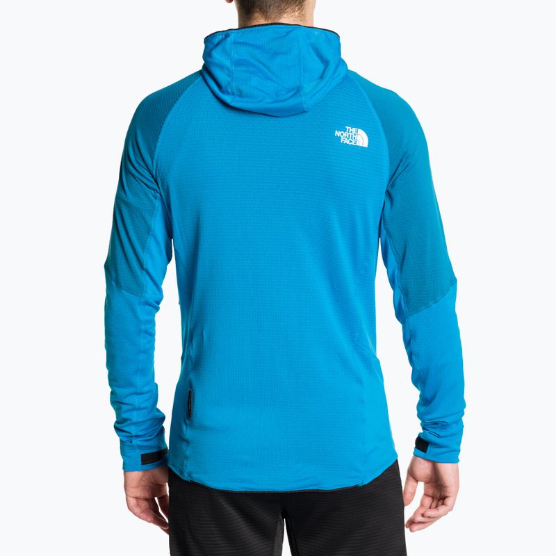 Men's trekking sweatshirt The North Face Bolt Polartec Hoodie skyline blue/adriatic b 2