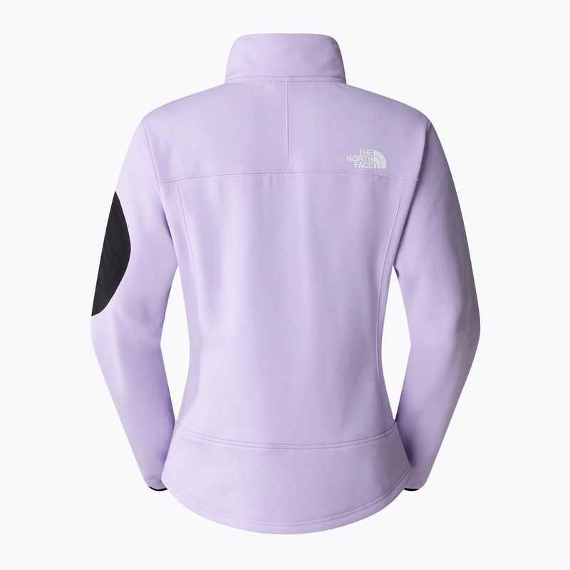 Women's trekking sweatshirt The North Face Mistyescape lite lilac/black 2