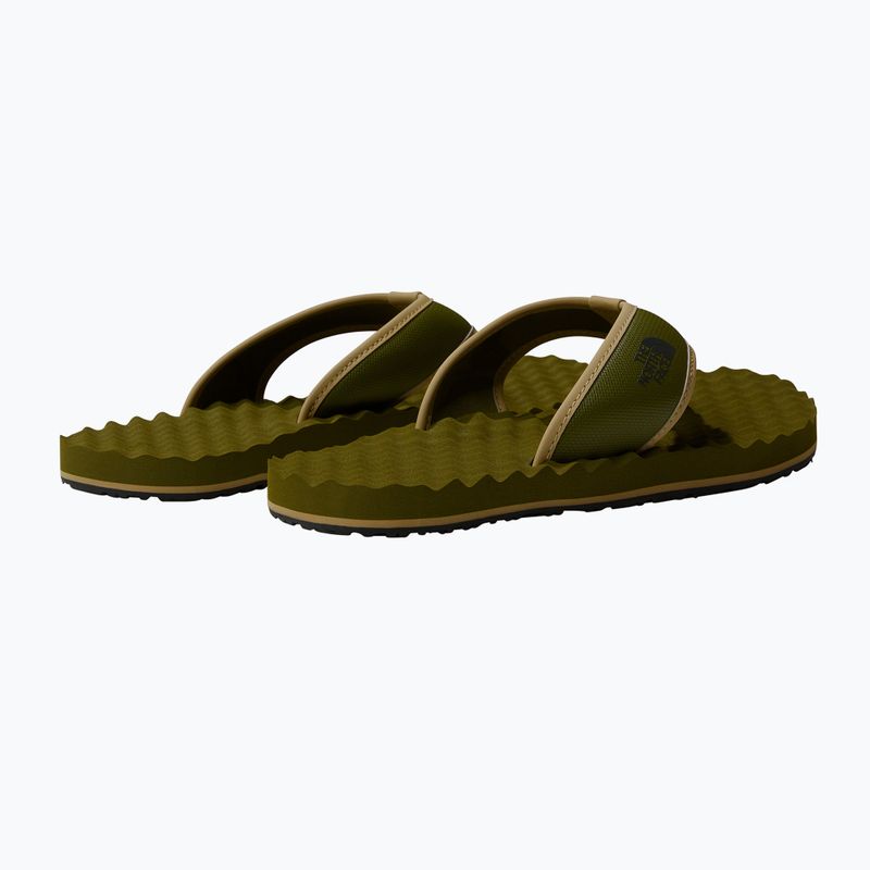 Men's The North Face Base Camp Flip-Flop II forest olive/forest olive flip flops 3