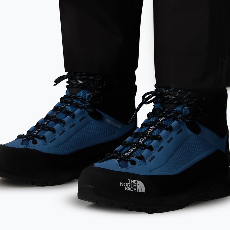 Women's approach shoes The North Face Verto Alpine Mid Gore-Tex monument indigo stone/black 8