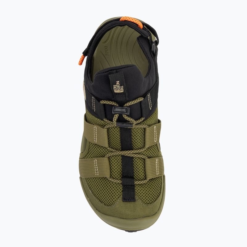 The North Face Explore Camp forest olive/tnf black men's sandals 5