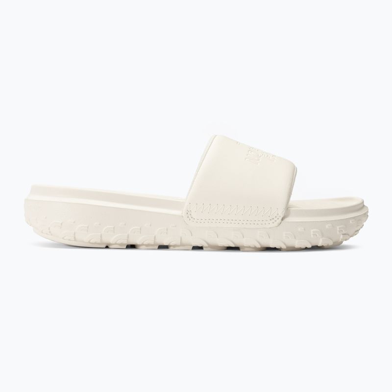 Women's The North Face Never Stop Cush Slide whitedune/white dune 2