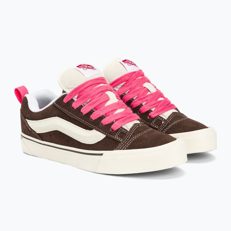 Vans Knu Skool brown/true white shoes 4