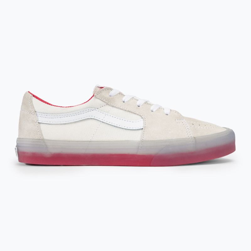 Vans SK8-Low white/red shoes 2