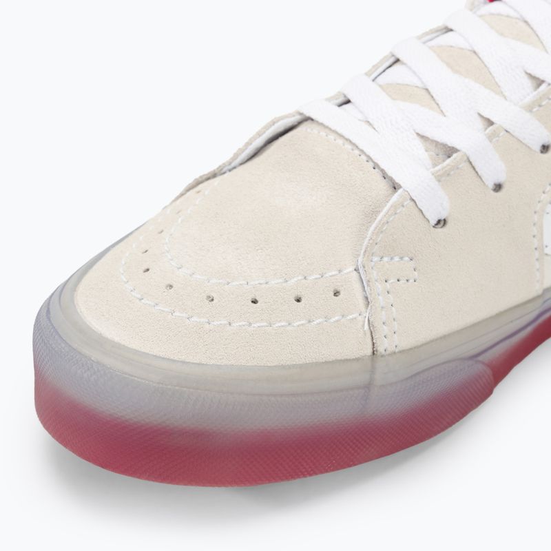 Vans SK8-Low white/red shoes 7