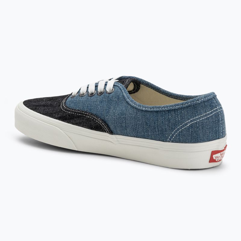 Vans Authentic theraded denim blue/white shoes 3