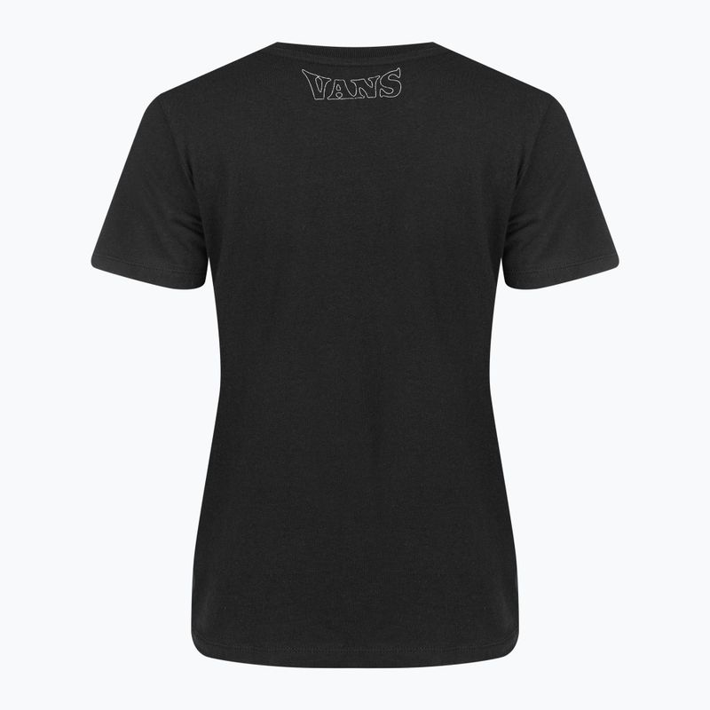 Women's Vans Dazed Strange Crew t-shirt black 2
