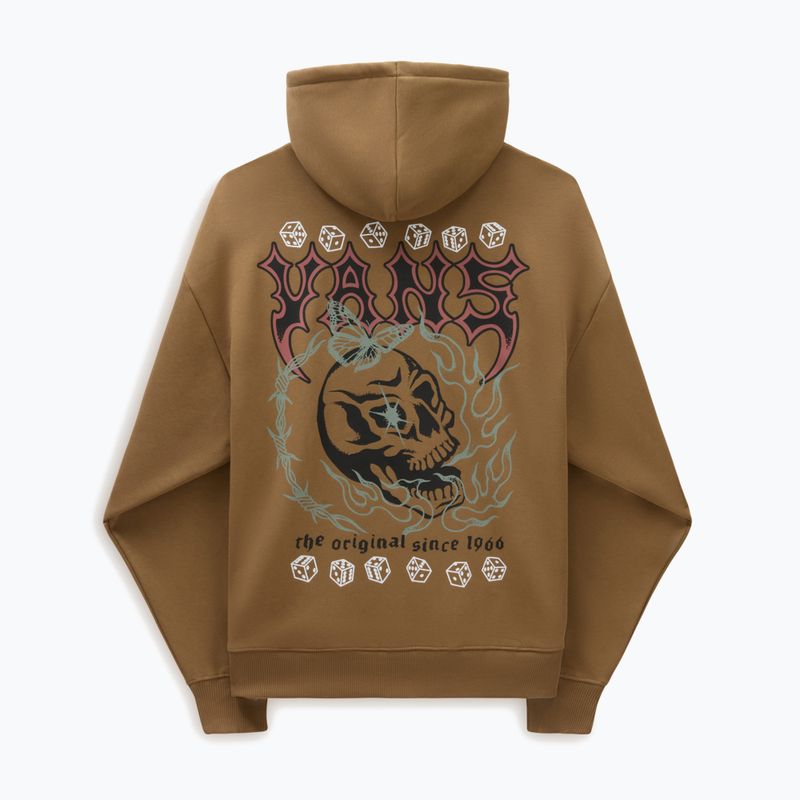 Women's Vans Skull Os Hoodie otter sweatshirt 2