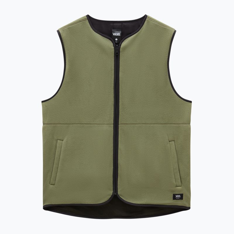 Men's Vans Rosewood Reversible Vest olivine