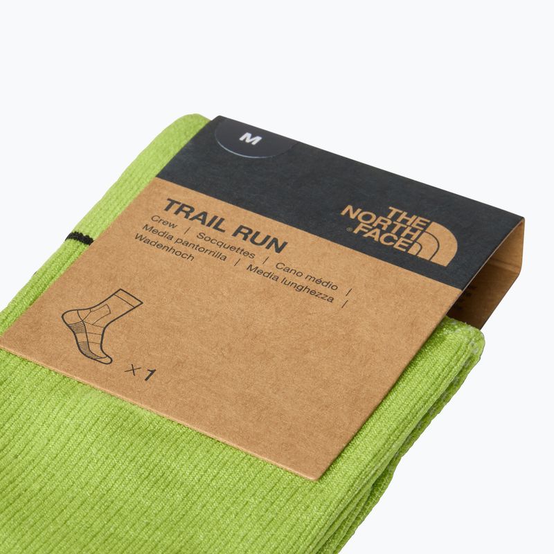 The North Face Trail Run Crew running socks fizz lime 4