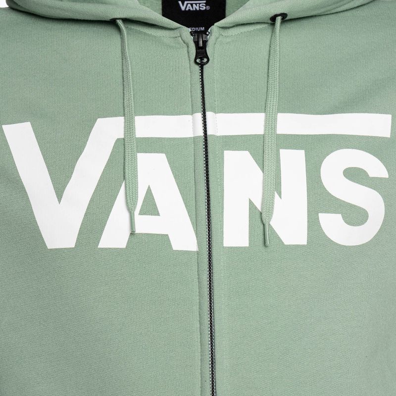 Men's Vans Mn Vans Classic Zip Hoodie Ii iceberg green 3