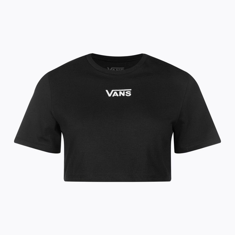 Women's Vans Flying V Crew Crop Ii black T-shirt