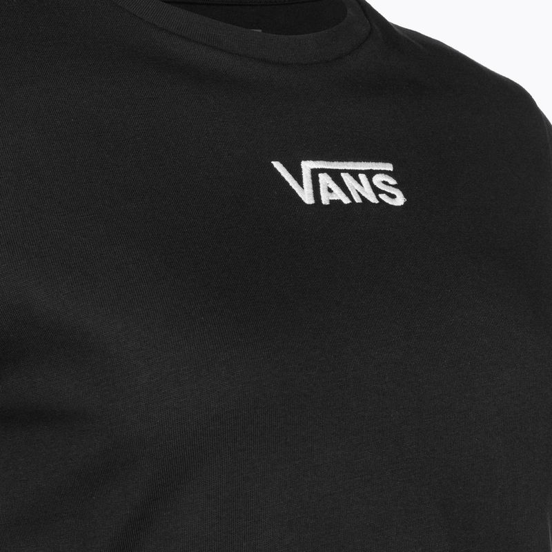 Women's Vans Flying V Crew Crop Ii black T-shirt 3