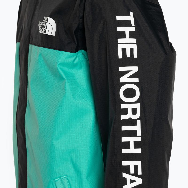 The North Face Antora geyser aqua children's rain jacket 4