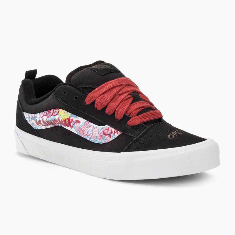 Vans Knu Skool shoes black multi