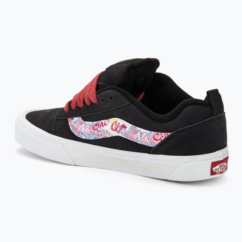 Vans Knu Skool shoes black multi 3