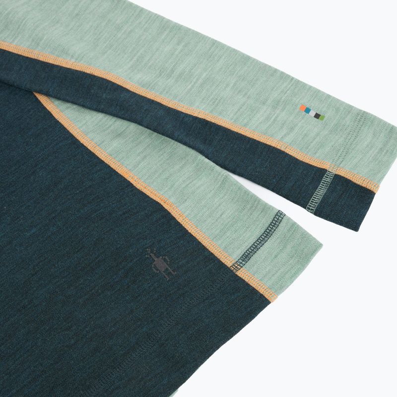 Women's Smartwool Classic Thermal Merino Base Layer 1/2 Zip Hoodie Boxed twilight/arctic green 4