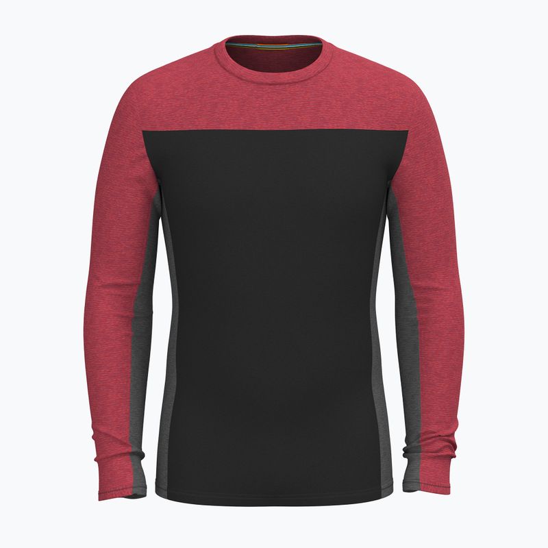 Men's thermal active sweatshirt Smartwool Classic Thermal Merino Base Layer Colorblock Crew Boxed  3
