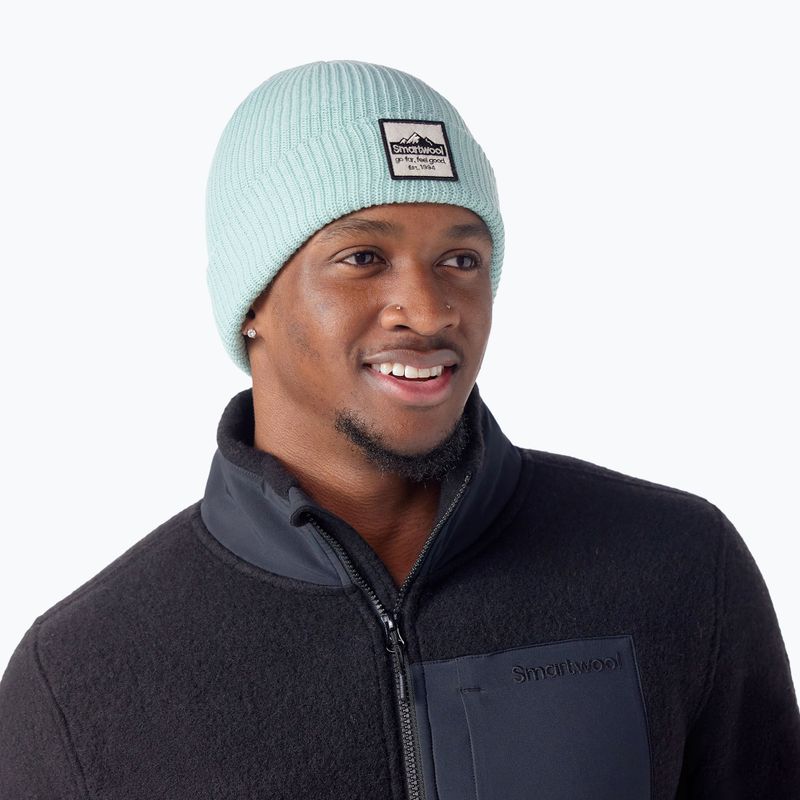 Smartwool winter beanie Patch arctic green 2