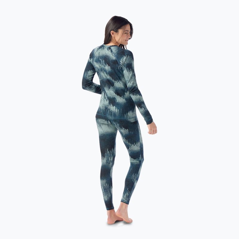 Women's Smartwool Merino 250 Baselayer Crew boxed thermal longsleeve twilight foggy pines 2