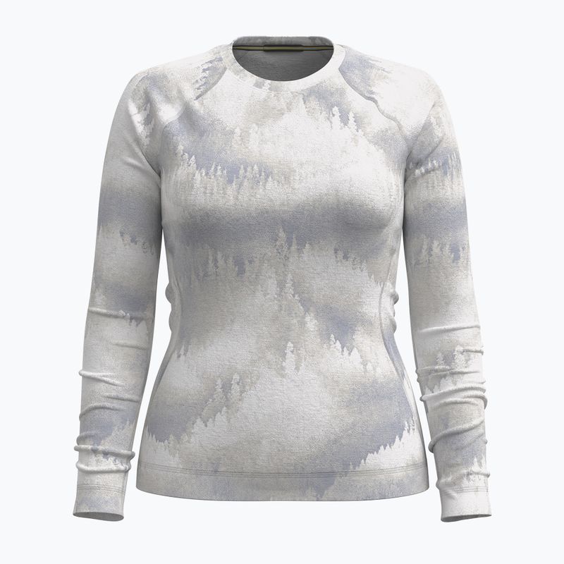 Women's Smartwool Merino 250 Baselayer Crew Boxed thermal longsleeve light gray foggy pines 3