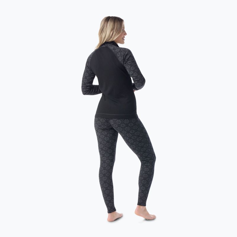 Women's thermal trousers Smartwool Classic Thermal Merino Base Layer Bottom Boxed black digi snow 2