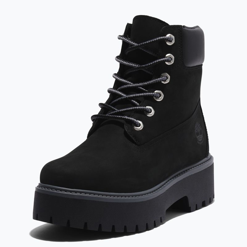 Women's shoes Timberland Stone Street 6In Waterproof jet black 10