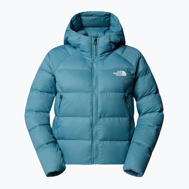 Women's down jacket The North Face Hyalite Down Hoodie algae blue 5