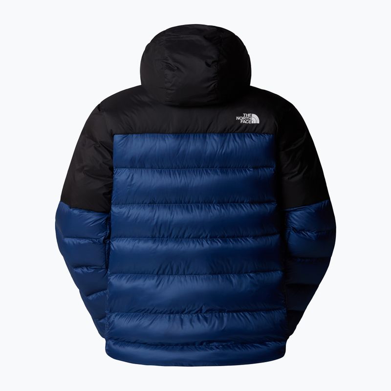 Men's down jacket The North Face Kalix Down Hoodie shady blue/black 6