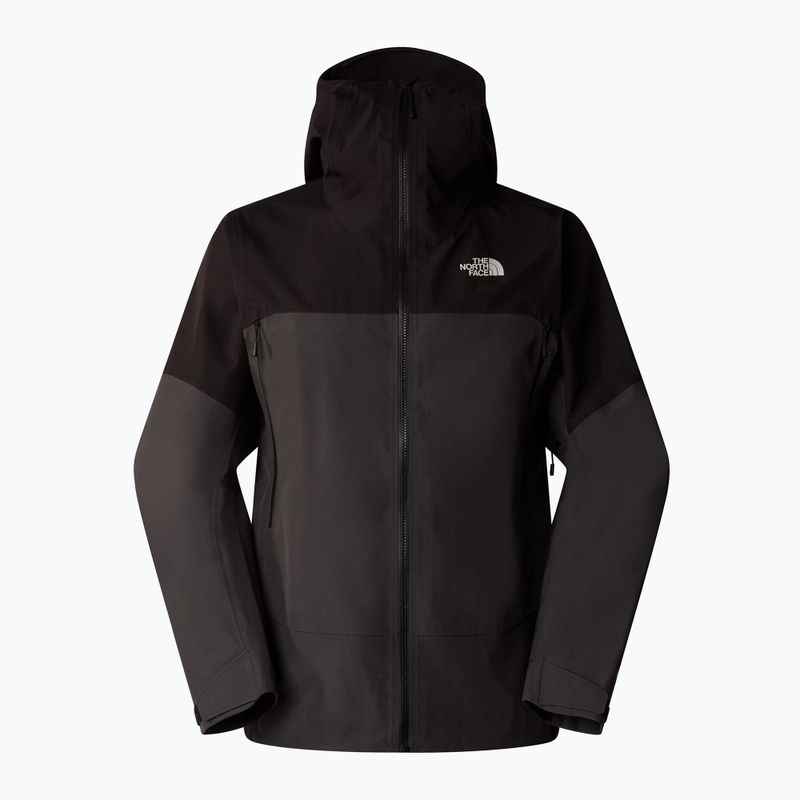 Men's rain jacket The North Face Jazzi 3L Gtx anthracite grey / black 5