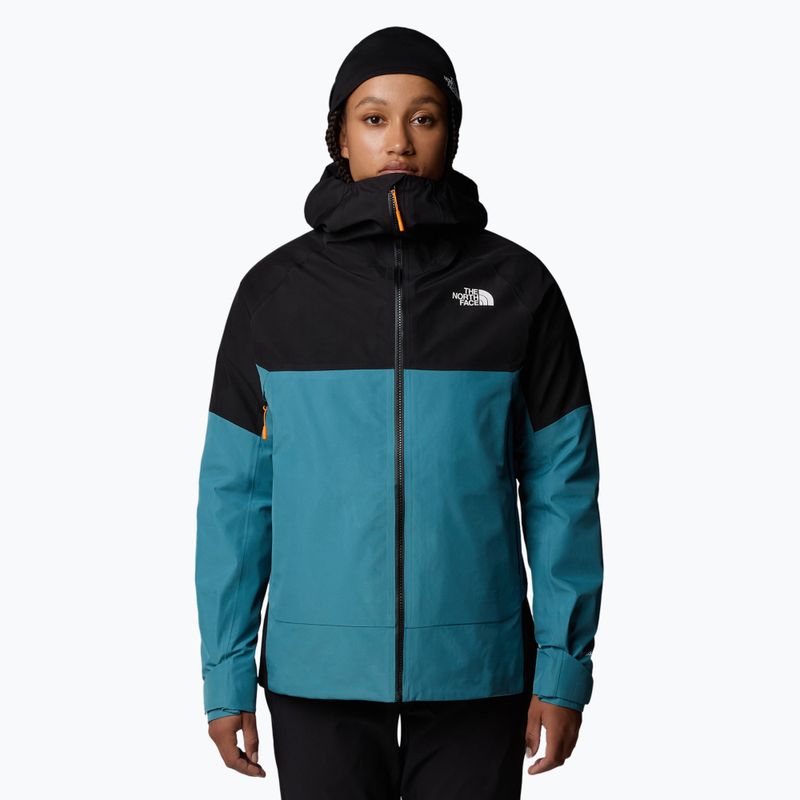 Women's rain jacket The North Face Jazzi 3L Gtx algae blue / black