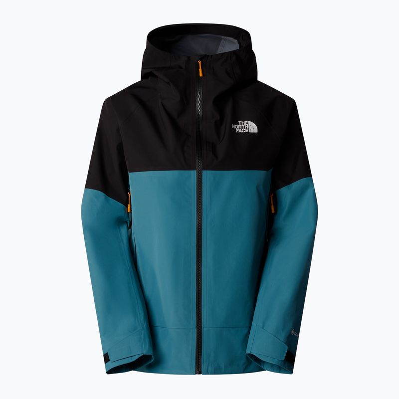 Women's rain jacket The North Face Jazzi 3L Gtx algae blue / black 5