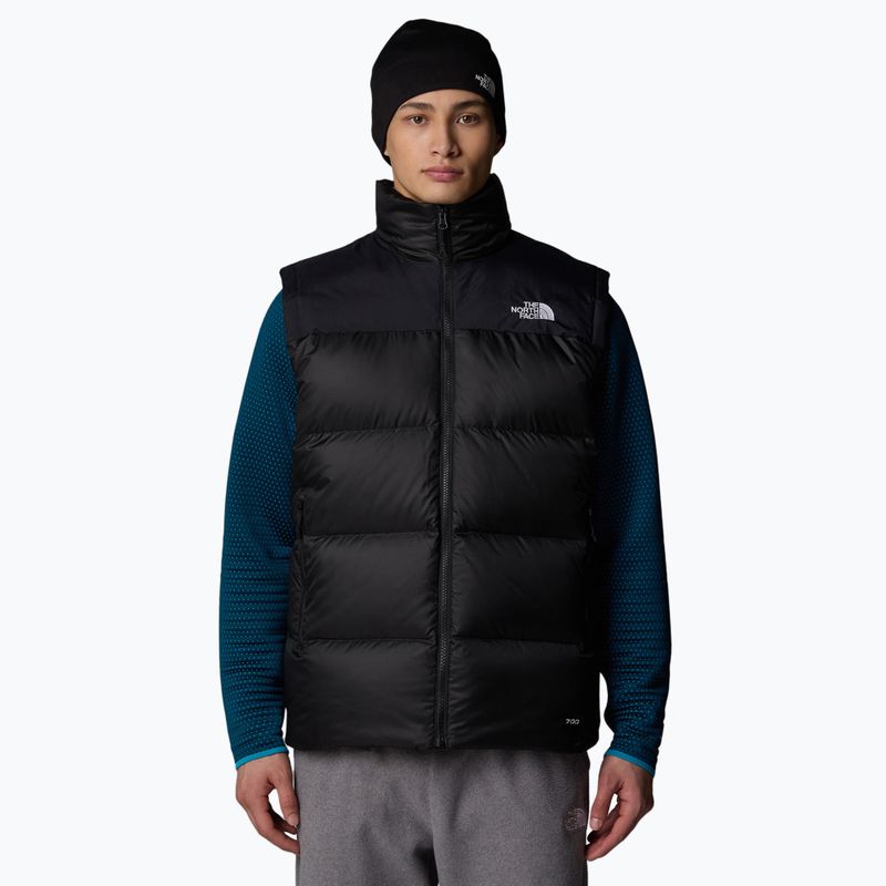 Men's sleeveless The North Face Diablo Down 2.0 black heather/black