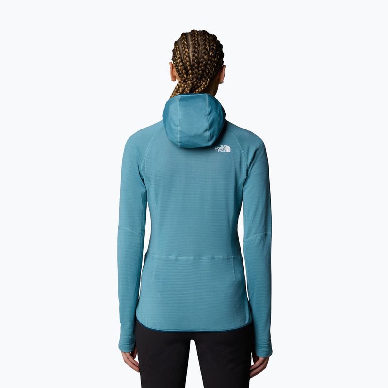 Women's The North Face Bolt Polartec Hoodie algae blue/midnight petrol 3