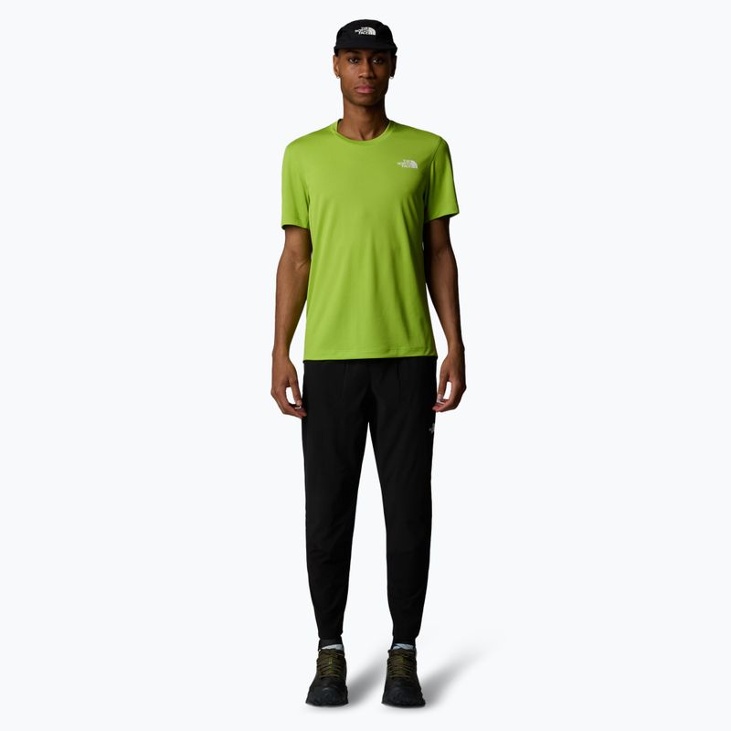 Men's The North Face Lightbright Tee meadow grass running shirt 2