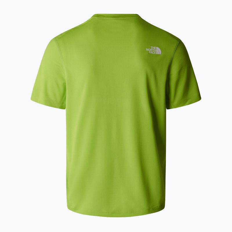 Men's The North Face Lightbright Tee meadow grass running shirt 5