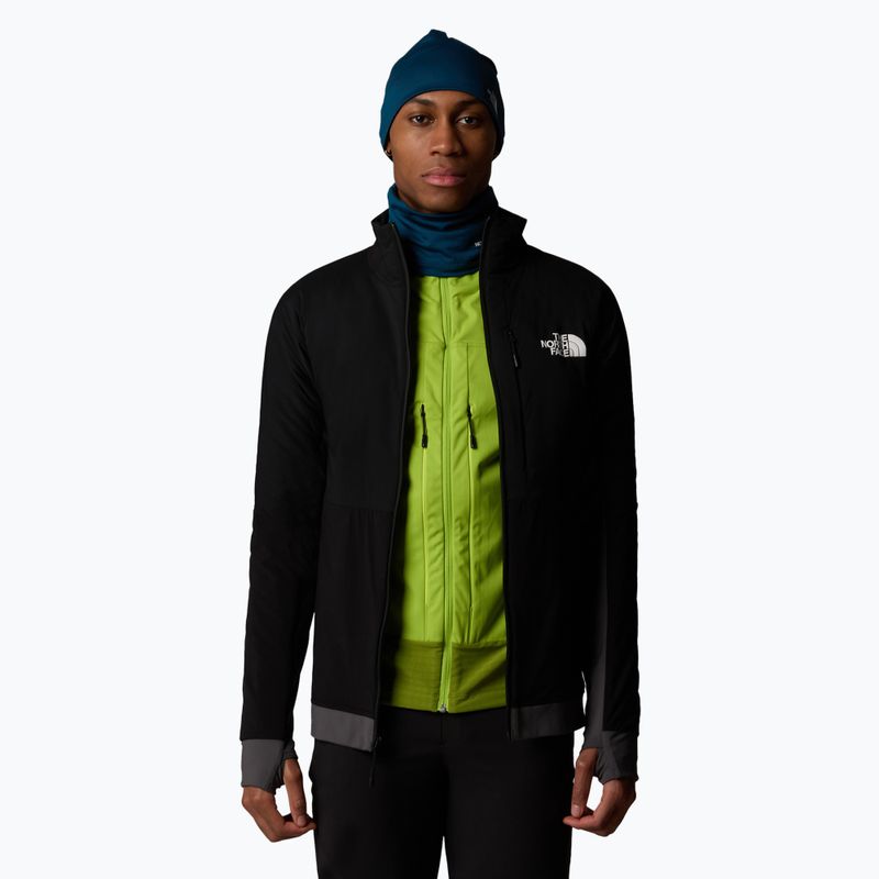 Men's hybrid jacket The North Face Binntal Hybrid Ventrix black/black/ant 4