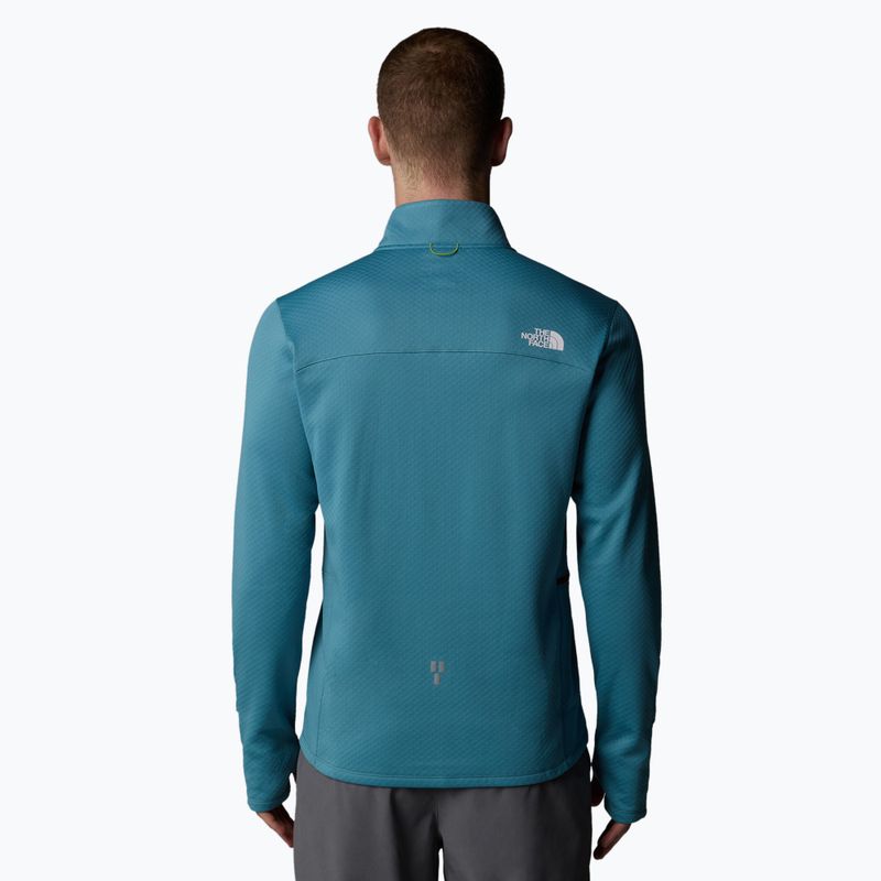 Men's running sweatshirt The North Face Winter Warm Pro 1/4 Zip algae blue 3