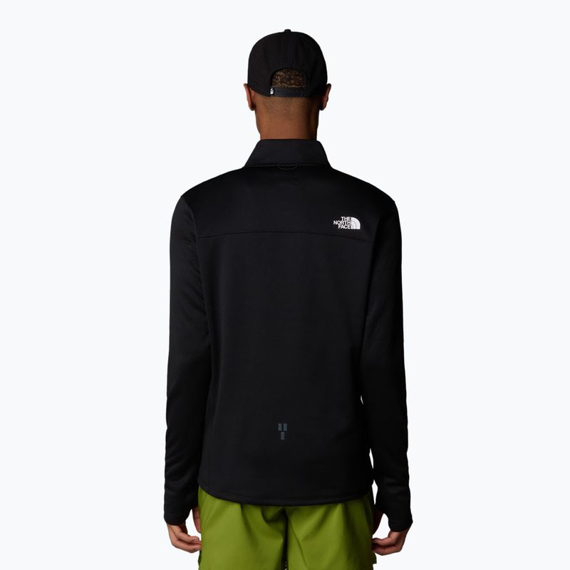 Men's running sweatshirt The North Face Winter Warm Pro 1/4 Zip tnf black 3